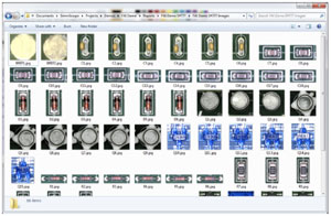Automatic photo archiving for every optical inspection provides traceability